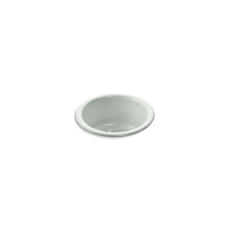 Kohler Porto Fino 18-3/8" Diameter X 8-5/16" Top-Mount/Undermount Bar Sink 6565-FF